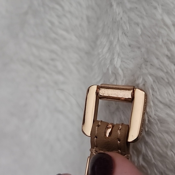 Michael Kors Leather Rose Gold Double Wrap Bracelet - Picture 11 of 11